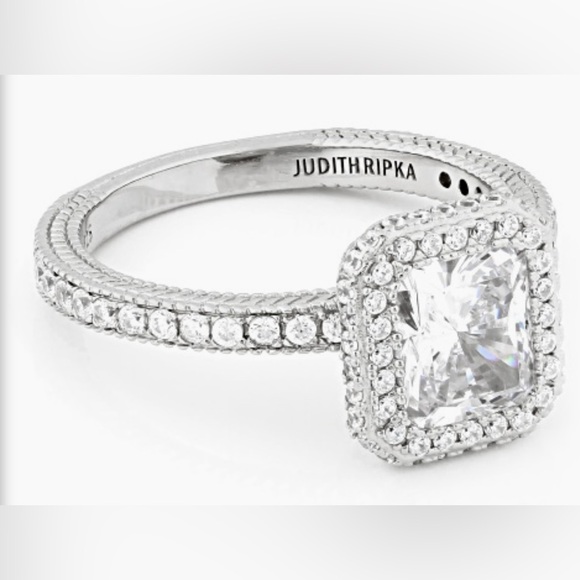 Judith Ripka White Gold Clad - Picture 7 of 8